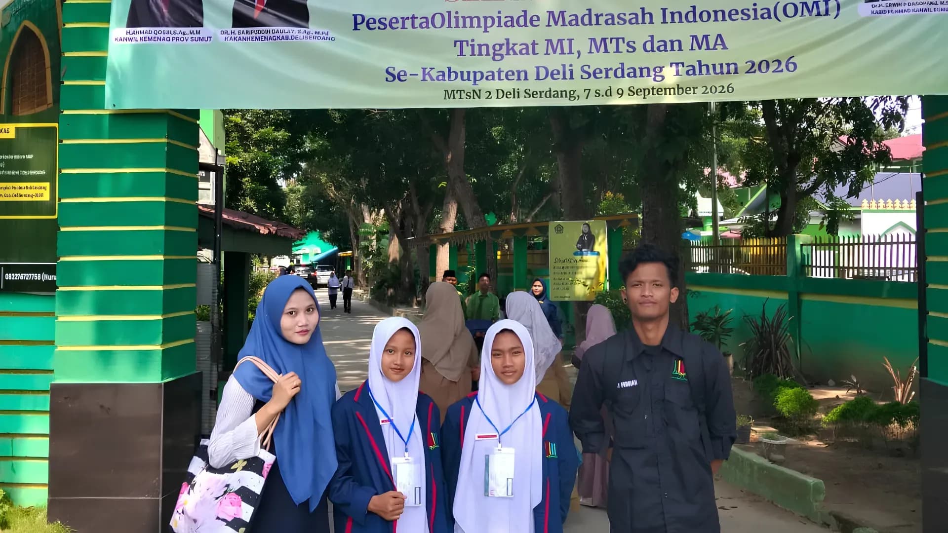 SANTRI MTS DARUL AMAN UNJUK GIGI DI OLIMPIADE MADRASAH INDONESIA (OMI) DELI SERDANG